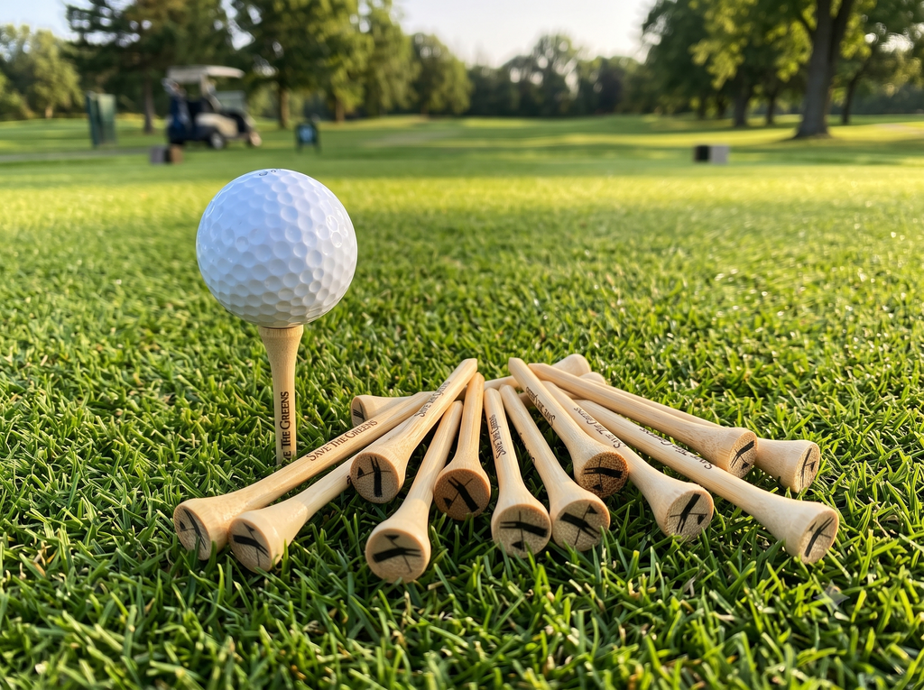 The Fairway Finders — Bamboo Golf Tees (Pack of 20)