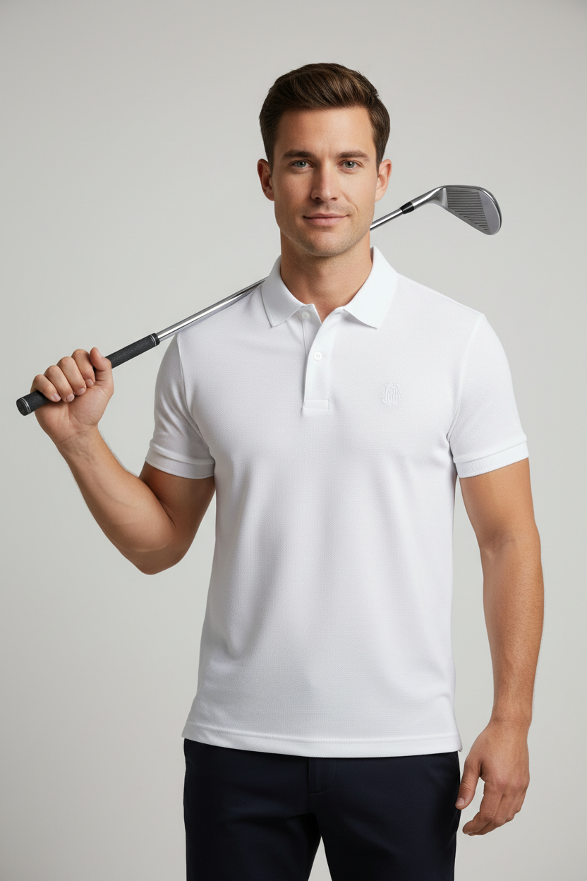 Male Golf Polo - Pose 2