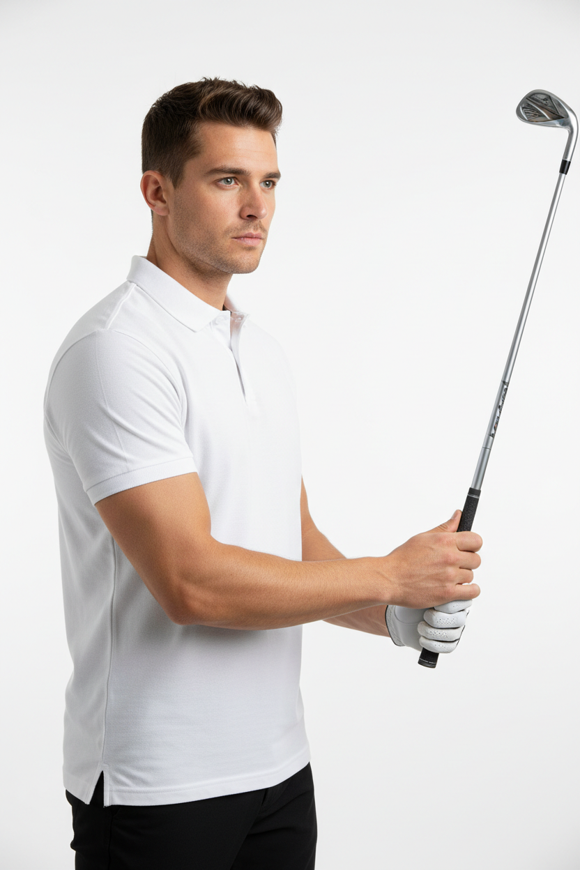 Male Golf Polo - Pose 3